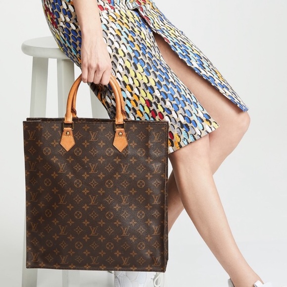 Louis Vuitton Handbags - Authentic vintage LV sac plat tote monogram